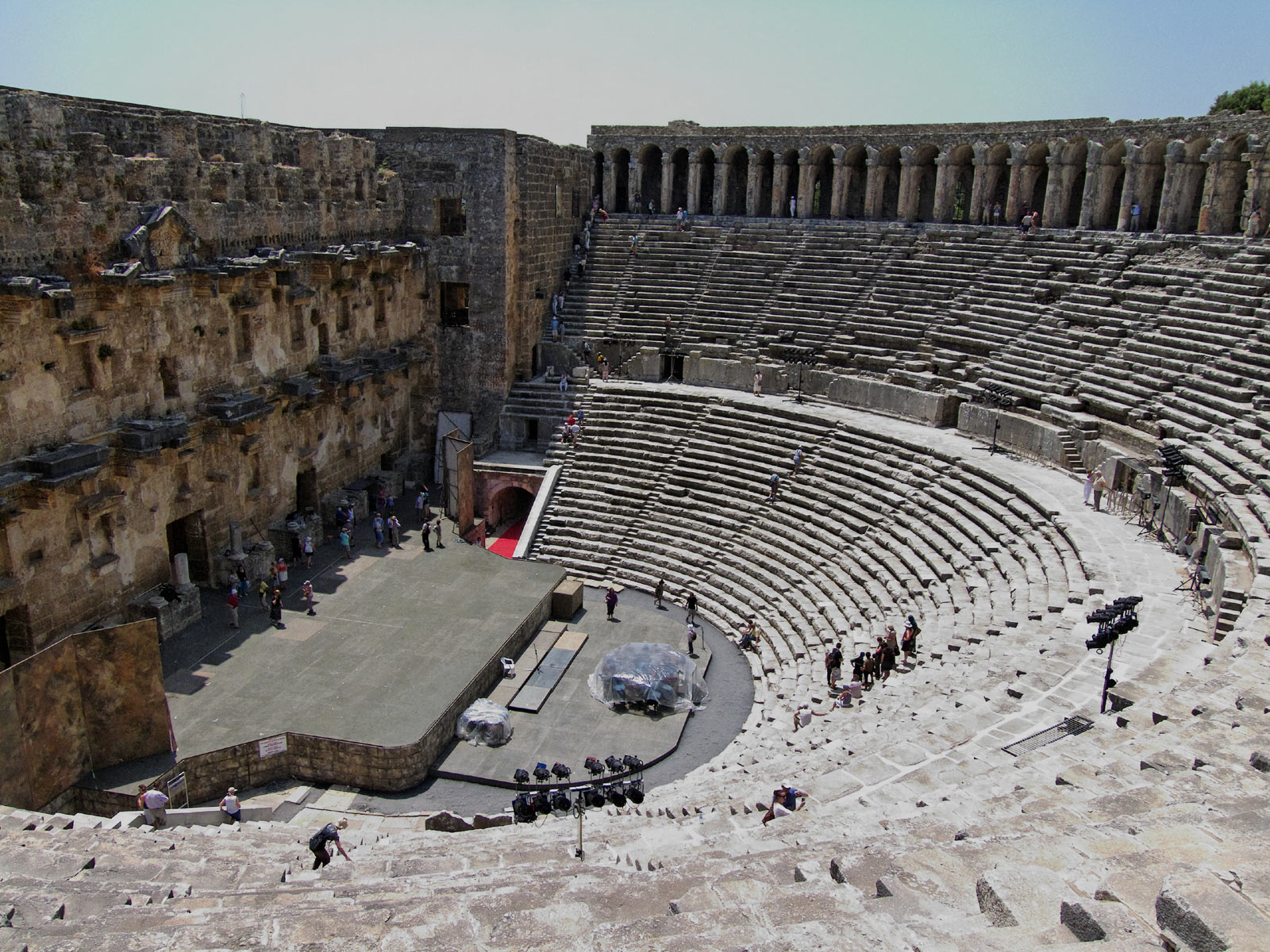 Aspendos, Serik